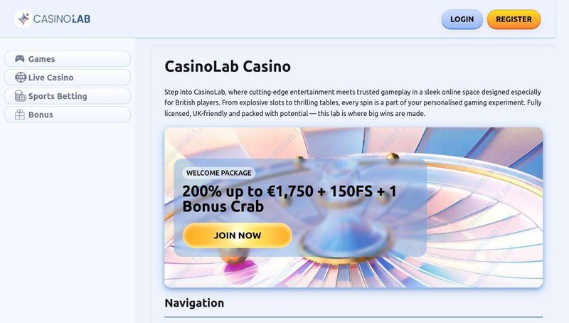 Guida a casinolab casino
